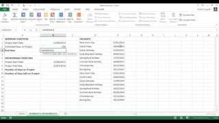 Excel NETWORKDAYS amp WORKDAY Calculate Working Days in Excel [upl. by Lienhard967]