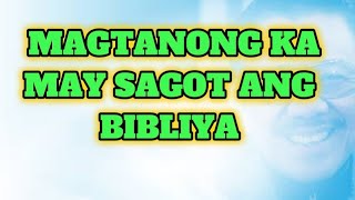 ITANONG MO KAY BRO ELI MAY SAGOT SA BIBLE  Bro Eli Soriano GoldenFaithChannel [upl. by Tye]