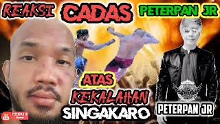 Reaksi Cadas PETERPAN JR atas kekalahan Theodorus Ginting [upl. by Peter566]