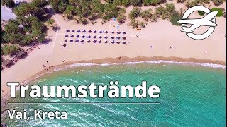 Vai ☀️ Die schönsten Strände auf Kreta ☀️ [upl. by Aonian]