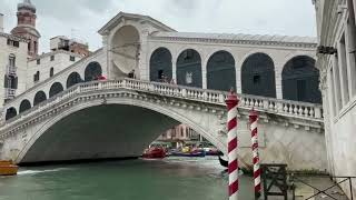 PUENTE DE RIALTO VENECIA  RIALTO BRIDGE VENICE  PONT DU RIALTO VENISE  리알토 다리 베니스 [upl. by Reena]