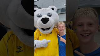 POV meeting the best mascot in the world🔥brøndby nanok brøndbystadion football footballclub [upl. by Oxley]