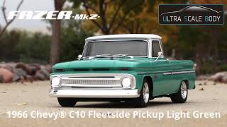 KYOSHO FAZER Series 1966 Chevy® C10 Fleetside Pickup Light Green [upl. by Ennaegroeg]