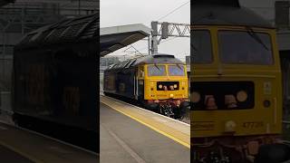 47739 rumbling through Nuneaton Station [upl. by Ttocs]