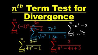 Review 2 nᵗʰ Term Test for Divergence  Very Important [upl. by Violette]