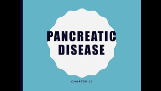 Clinical Chemistry 1 Pancreatic diseases amp Diabetes [upl. by Brigham]