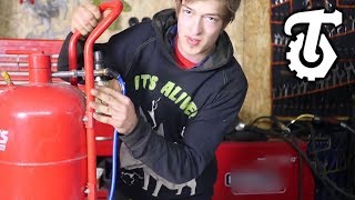 DIY Sandblaster  building Homemade [upl. by O'Donnell914]