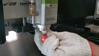 LaserMen Raytool BT220 fiber laser cutting head replacement consumable parts guide video [upl. by Romy648]