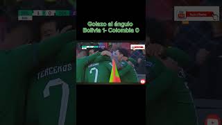 Gol de Bolivia vs Colombia para ganar el partido eliminatorias2026 [upl. by Knowland409]