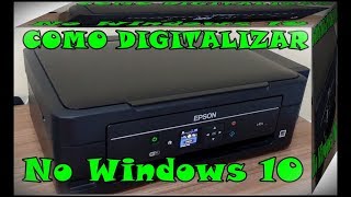 Veja Como Digitalizar Fotos e Documentos no Windows 10 Escanear no Windows [upl. by Edina]