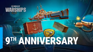 World of Warships 9th Anniversary [upl. by Dorran]