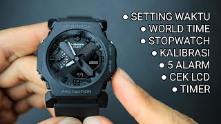 CARA SETTING amp KALIBRASI GSHOCK GA2300 [upl. by Cerellia]