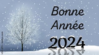 333  Bonne Année 2024  Carte virtuelle de vœux 2024 [upl. by Newton489]