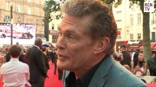 David Hasselhoff Interview Rush Premiere [upl. by Rysler]