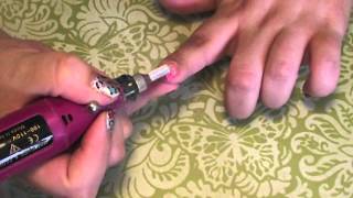 STEP BY STEP Removing Acrylic Nails [upl. by Sel]