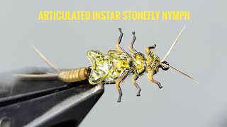 The Ultimate Stonefly Nymph  Tying an Articulated Stonefly [upl. by Erny808]