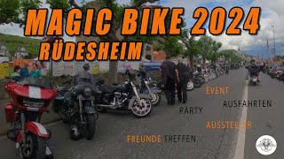 Besuch der Magic Bike 2024 in Rüdesheim [upl. by Ku100]