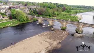 Corbridge Northumberland by DJI Drone [upl. by Archer865]