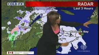 Natasha Ramsahai  CBC Weather Centre [upl. by Otrebogir]