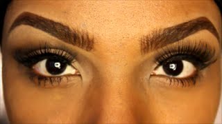 How to│Eyebrows on Fleek thick brow trend [upl. by Mechelle]