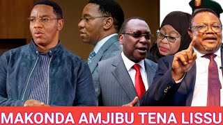 MAKONDA AMJIBU TENA LISSU quotNaomba unikome SITAKI MAZOEA MIMI SI MTEKAJI [upl. by Latea]