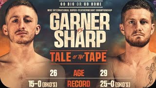 Ryan Garner vs Archie Sharp LIVE Fight Blow by Blow Commentary [upl. by Manheim827]