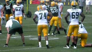 Clay Matthews vs Brian Bulaga [upl. by Rorry]