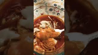 Chef boyardee Spaghetti And Meatballs Cheese ranch Edit chefboyardee spaghettiandmeatballs short [upl. by Anirrok]