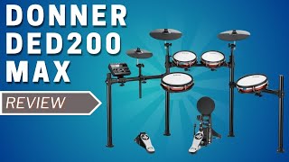 Donner DED200 Max EDrums Review  Are they worth it [upl. by Aihseym]