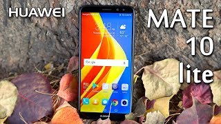 Huawei Mate 10 lite Review 10 lite Unboxing [upl. by Brawley]