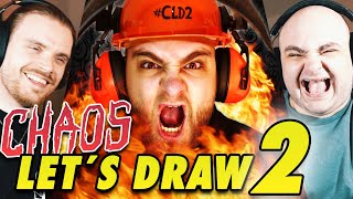 CHAOS LETS DRAW 2  CENGIZ UND VIK REAGIEREN [upl. by Eppesuig]