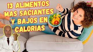 ✅ 13 ALIMENTOS MAS SACIANTES Y BAJOS EN CALORIAS A LA VEZ ✅ [upl. by Andie]