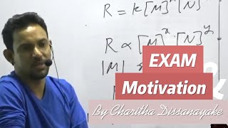 Exam Motivation By Charitha Dissanayake Sir [upl. by Suinuj]