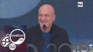 Claudio Bisio quotSarò me stesso ma con garboquot  Festival di Sanremo 2019 [upl. by Llezo608]