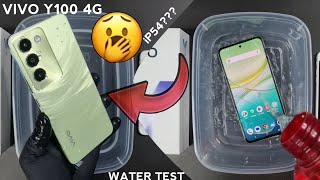 Vivo Y100 4G Water Test iP54💧💦 Vivo Y100 Will it Survive Or Dead [upl. by Laurent297]