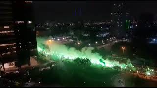 Corredor Verde semifinal libertadores Palmeiras e River [upl. by Kavita887]