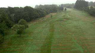 Brancepeth Castle Golf Course Flyover  Hole 12 [upl. by Eimia228]