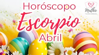 ESCORPIO🐰💍🐣ALUCINANTE TIENES QUE VERLO😍Horóscopo ESCORPIO abril 2024 🐣🐰Tarot Guia Angelical [upl. by Atsed]