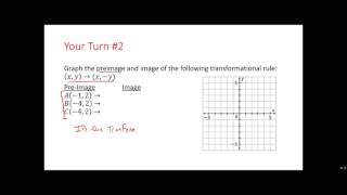 Geometry 13 Representing and Describing Transformations [upl. by Ahkos]