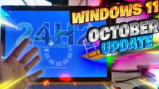 Windows 11 24H2 UPDATE Más DISPONIBLE  OCTOBER Update LIBERADA [upl. by Mulry]