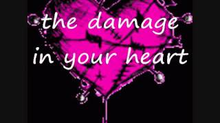 the damage in your heart weezer lyrics wmv [upl. by Meehaf50]