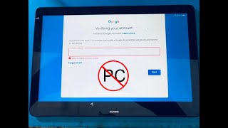 Bypass GOOGLE ACCOUNT Huawei MediaPad T5 AGS2L09  Without PC [upl. by Acined]