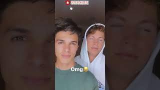 Brent Rivera TIKTOK with Ben Azelart Shorts [upl. by Hillery]