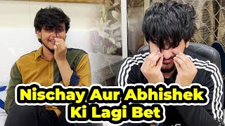 Nischay Aur Abhishek kiske Baal Zyada Lambe Hain lagi Bet [upl. by Jessee305]