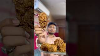 KFC vs Homemade Chicken Leg Piece  how ho make kfc style chicken leg piece  shots shotsfeed [upl. by Joselow]