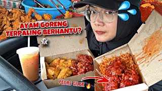 AYAM GORENG BERHANTU KFC Texas Chicken Muiz pun kalah [upl. by Slotnick]