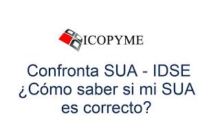 ✅Cómo saber si mi cálculo del SUA es correcto  𝗖𝗼𝗻𝗳𝗿𝗼𝗻𝘁𝗮 𝗱𝗲 𝗺𝗶 𝗦𝗨𝗔 𝗲 𝗜𝗗𝗦𝗘  Cuadrar SUA con IDSE [upl. by Hett]