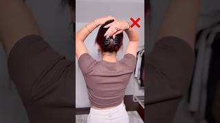 Easy Everyday Hairstyle🦋hairstyle35 2024hairtutorialhairstylehackhaircareshortstrendingreels [upl. by Xet]