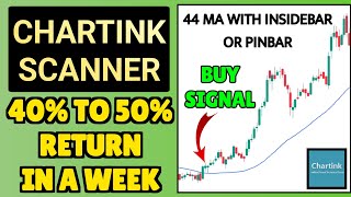 Chartink screener  How to find swing trading stocks with screener  44 moving average trading setup [upl. by Deirdre]