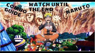 Shonen Smash Combo Guide Naruto [upl. by Katharina]